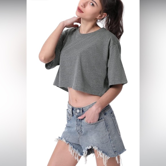 Set of 3 - The Perfect Boxy Cropped T - Picture 4 of 5